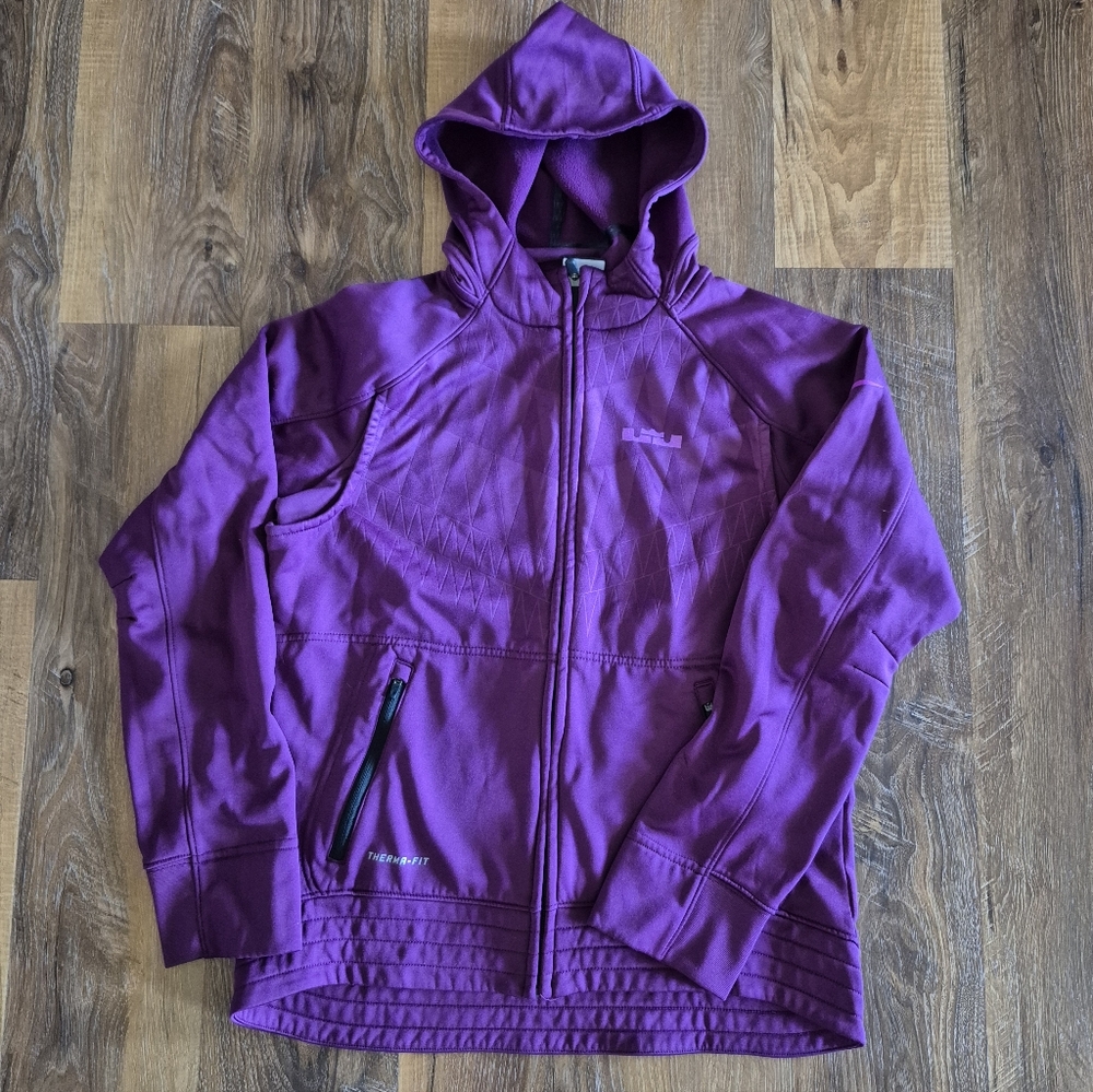 Nike Therma-FIT LeBron James full-zip hoodie